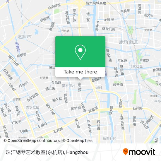 珠江钢琴艺术教室(余杭店) map