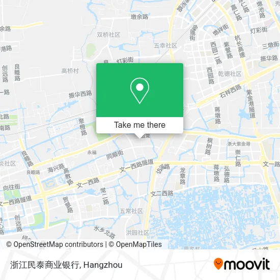 浙江民泰商业银行 map