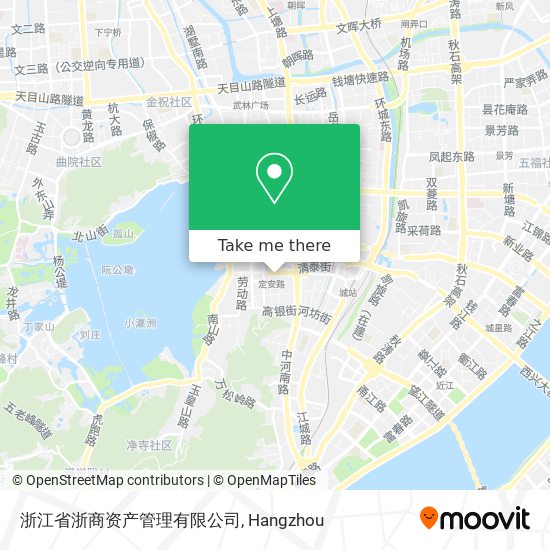 浙江省浙商资产管理有限公司 map