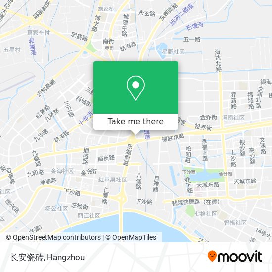 长安瓷砖 map