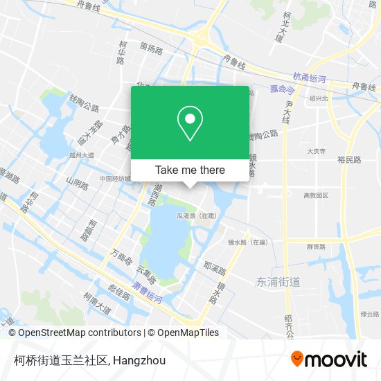 柯桥街道玉兰社区 map