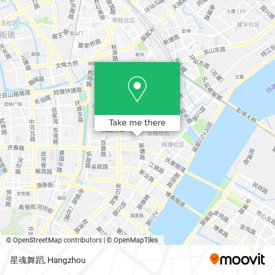 星魂舞蹈 map