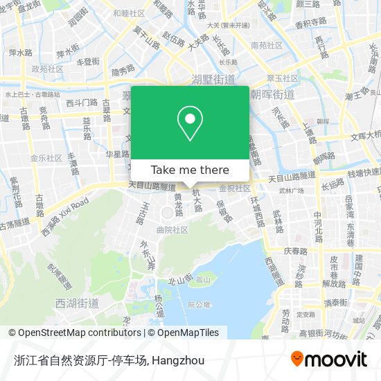 浙江省自然资源厅-停车场 map