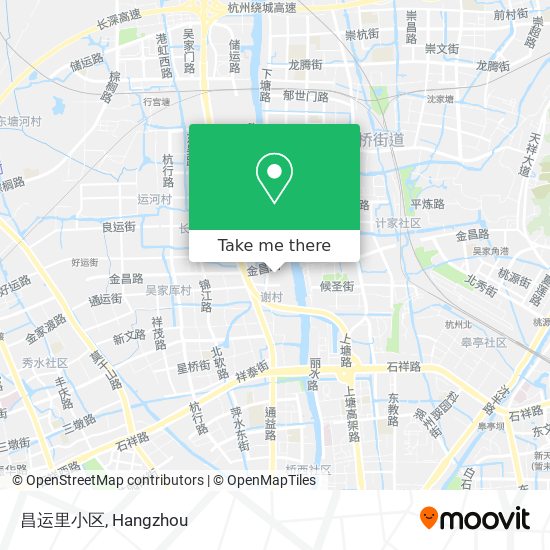 昌运里小区 map