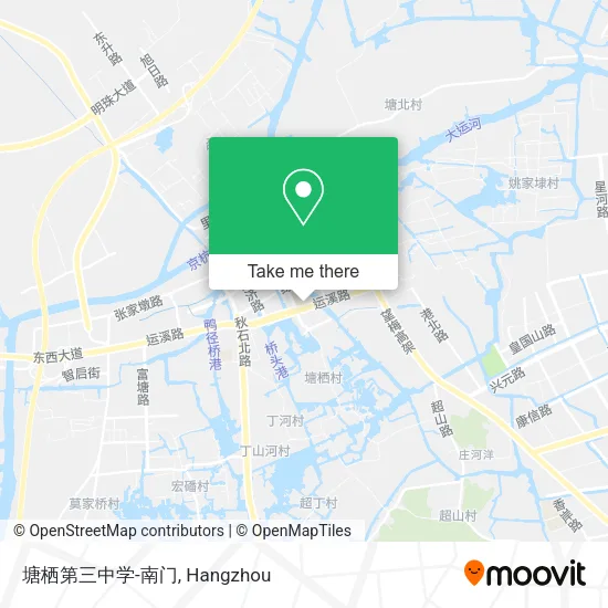 塘栖第三中学-南门 map