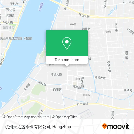 杭州天之蓝伞业有限公司 map