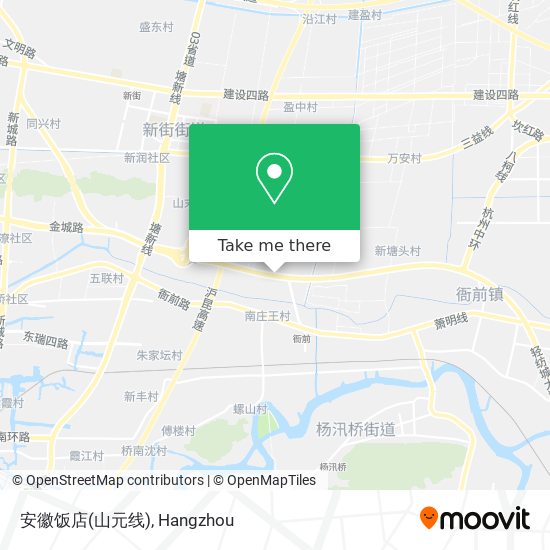 安徽饭店(山元线) map