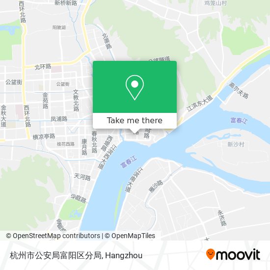 杭州市公安局富阳区分局 map