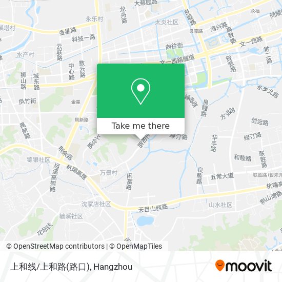 上和线/上和路(路口) map
