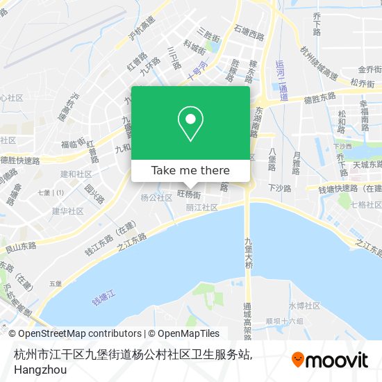 杭州市江干区九堡街道杨公村社区卫生服务站 map