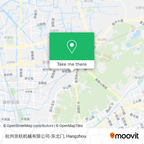 杭州崇杭机械有限公司-东北门 map