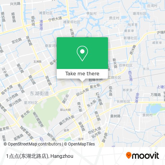 1点点(东湖北路店) map