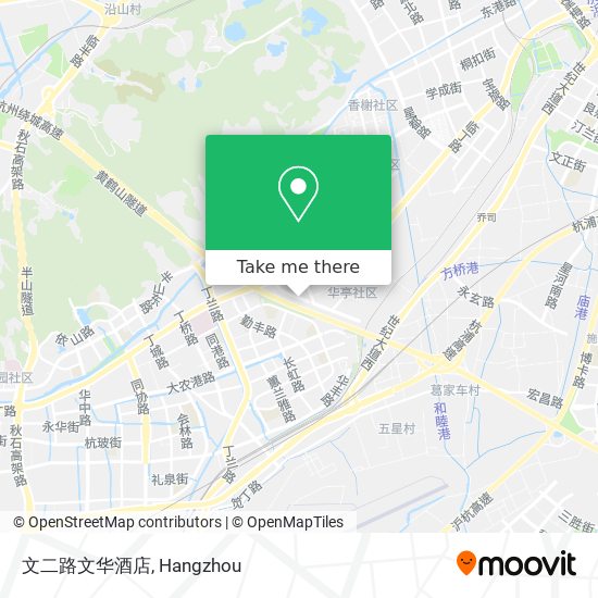 文二路文华酒店 map