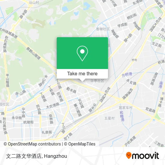 文二路文华酒店 map
