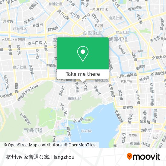 杭州vivi家普通公寓 map