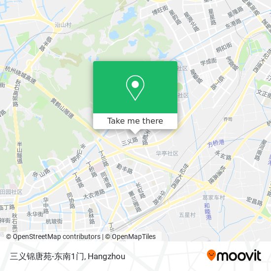 三义锦唐苑-东南1门 map