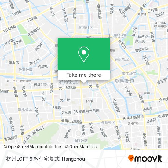杭州LOFT宽敞住宅复式 map