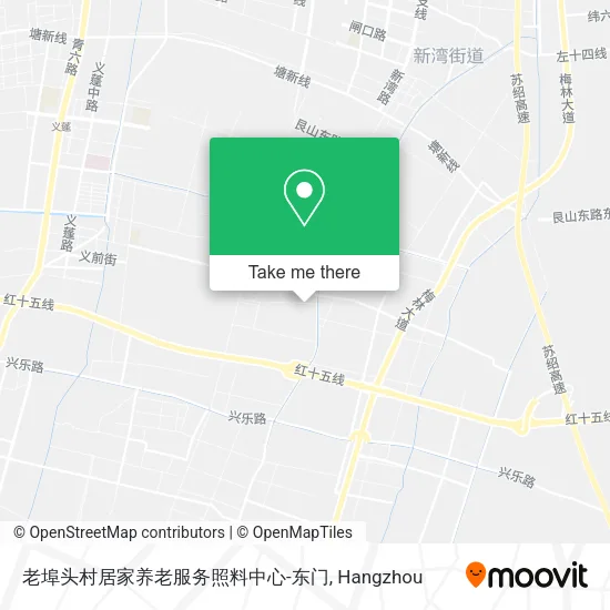 老埠头村居家养老服务照料中心-东门 map