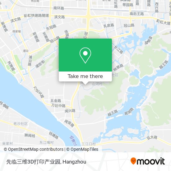 先临三维3D打印产业园 map