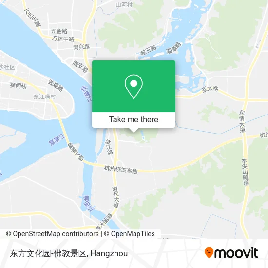 东方文化园-佛教景区 map