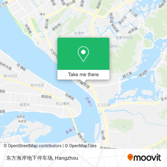 东方海岸地下停车场 map