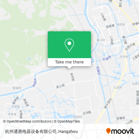 杭州通惠电器设备有限公司 map