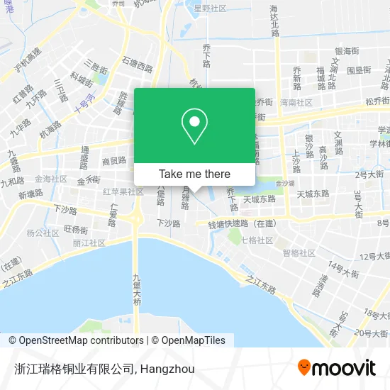 浙江瑞格铜业有限公司 map