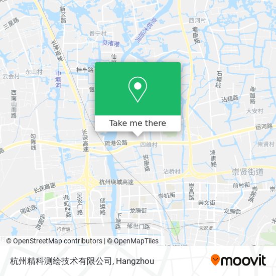 杭州精科测绘技术有限公司 map