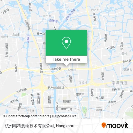 杭州精科测绘技术有限公司 map