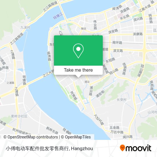小傅电动车配件批发零售商行 map