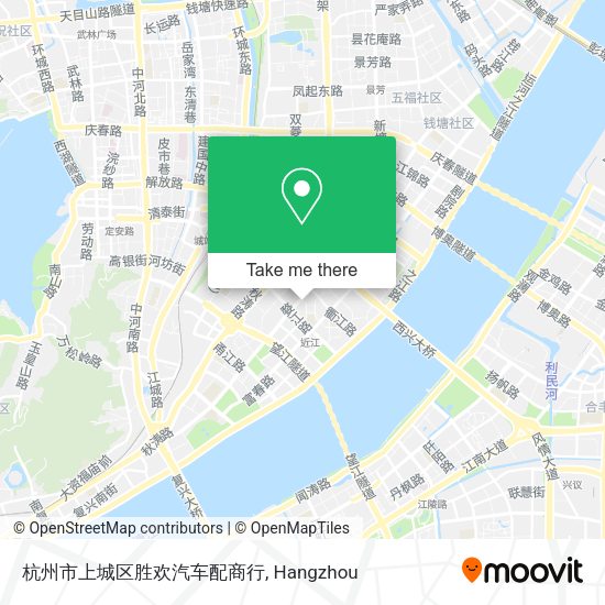 杭州市上城区胜欢汽车配商行 map