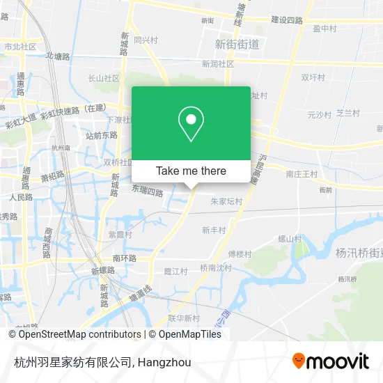 杭州羽星家纺有限公司 map