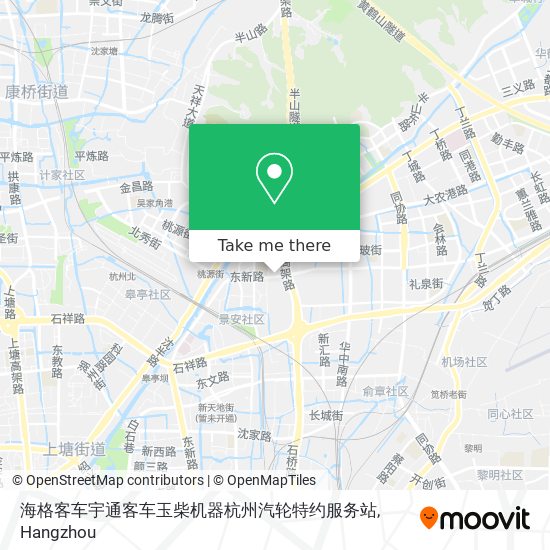 海格客车宇通客车玉柴机器杭州汽轮特约服务站 map