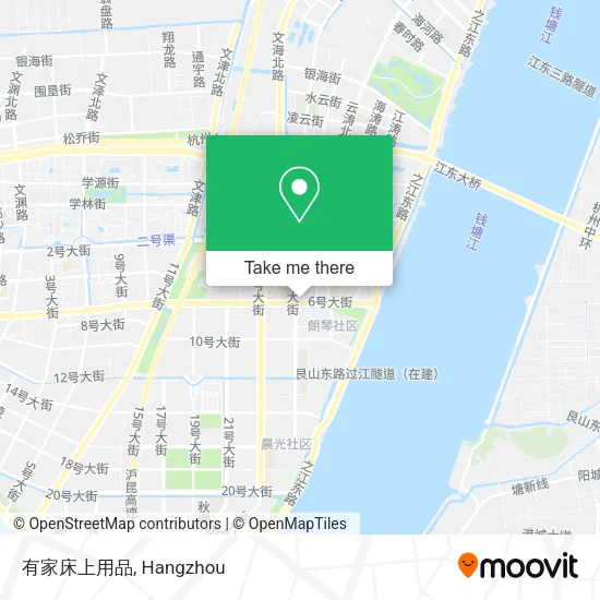 有家床上用品 map