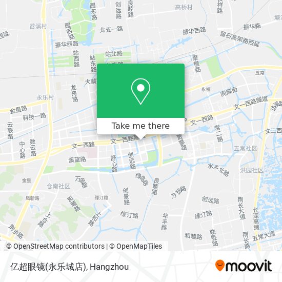 亿超眼镜(永乐城店) map