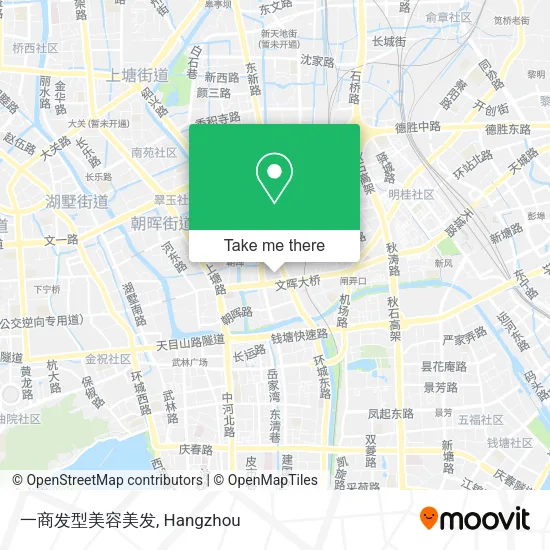 一商发型美容美发 map