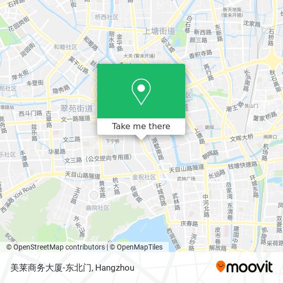 美莱商务大厦-东北门 map