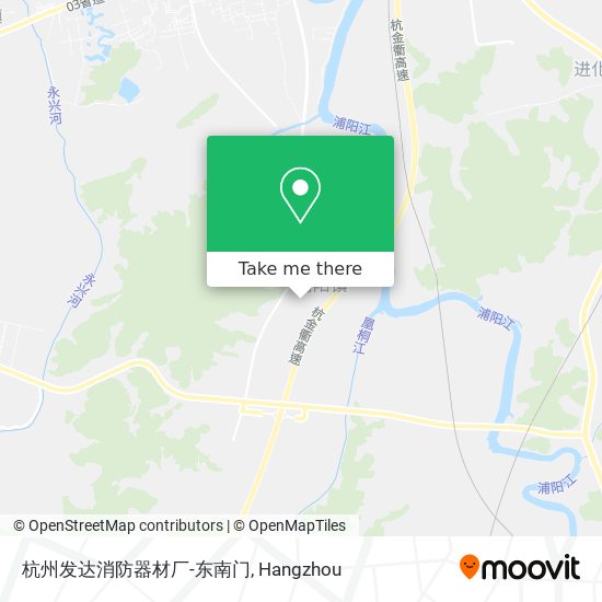 杭州发达消防器材厂-东南门 map