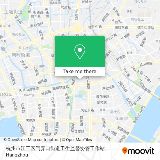 杭州市江干区闸弄口街道卫生监督协管工作站 map