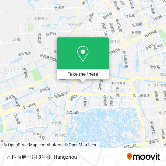 万科西庐一期-8号楼 map