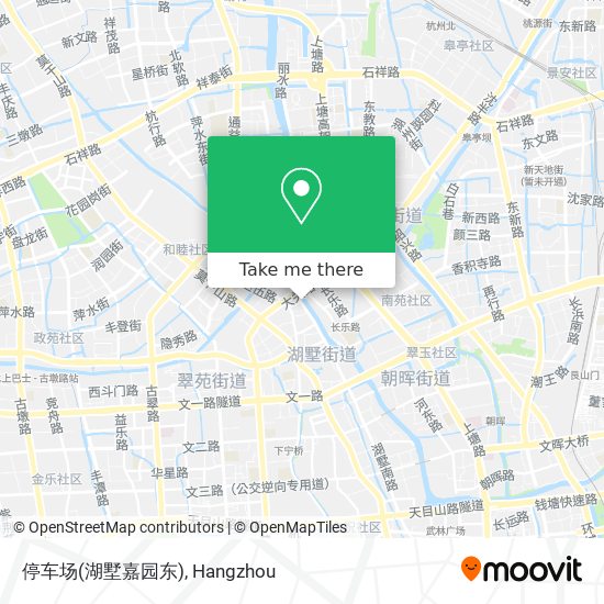 停车场(湖墅嘉园东) map