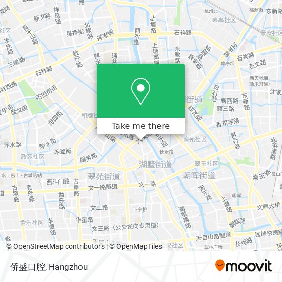 侨盛口腔 map