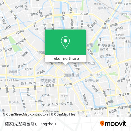 链家(湖墅嘉园店) map