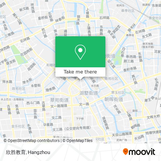 欣胜教育 map