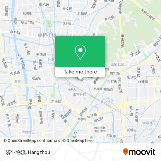 济业物流 map