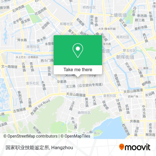 国家职业技能鉴定所 map