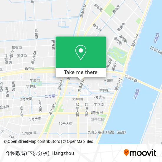 华图教育(下沙分校) map