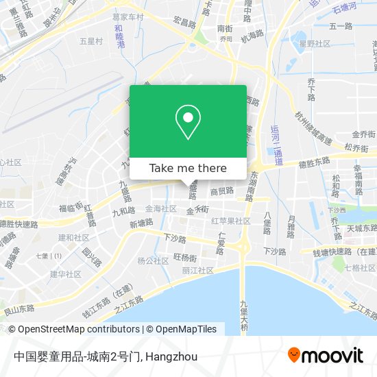 中国婴童用品-城南2号门 map