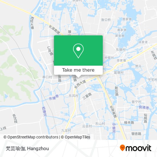 梵芸瑜伽 map