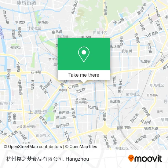 杭州樱之梦食品有限公司 map